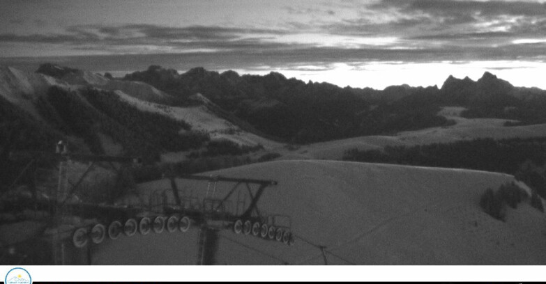 Webcam Passo Brocon-Marande - Panorama vs. Paradiso