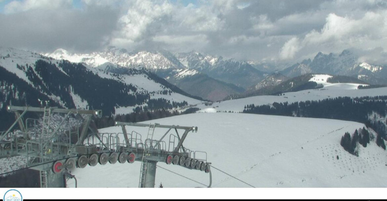 Webcam Passo Brocon-Marande - Panorama vs. Paradiso