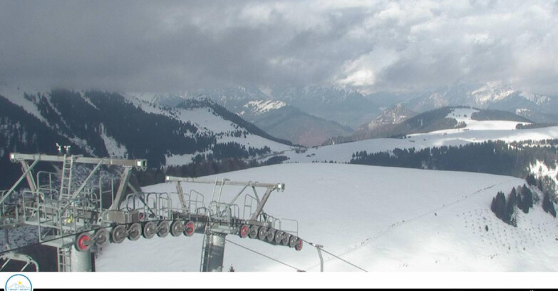 Webcam Passo Brocon-Marande - Panorama vs. Paradiso