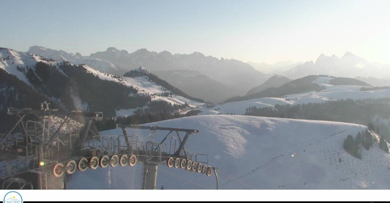 Webcam Passo Brocon-Marande - Landschaft vs. Paradiso
