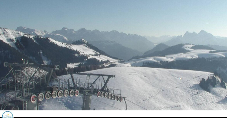 Webcam Passo Brocon-Marande - Landschaft vs. Paradiso