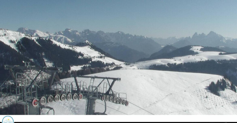 Webcam Passo Brocon-Marande - Landschaft vs. Paradiso