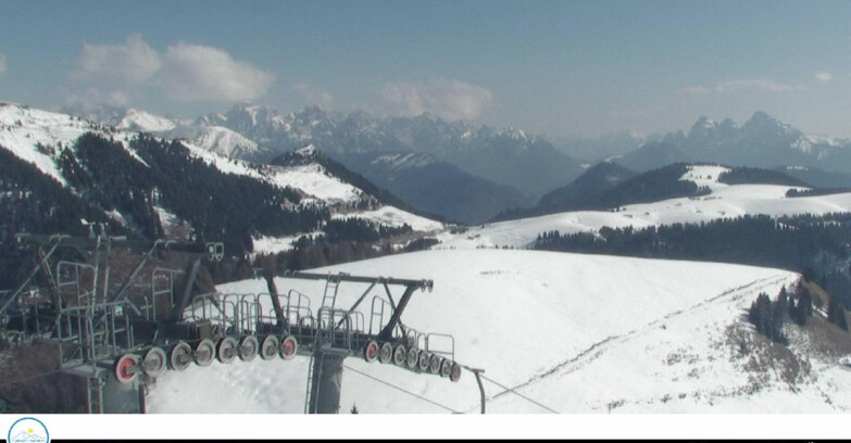Webcam Passo Brocon-Marande - Panorama vs. Paradiso