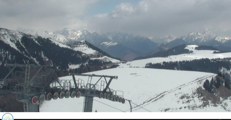 Webcam Passo Brocon-Marande - Panorama vs. Paradiso