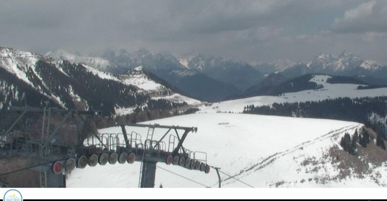 Webcam Passo Brocon-Marande - Panorama vs. Paradiso