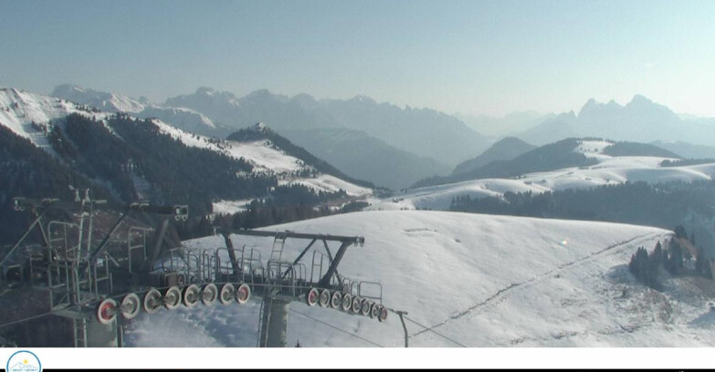 Webcam Passo Brocon-Marande - Panorama vs. Paradiso