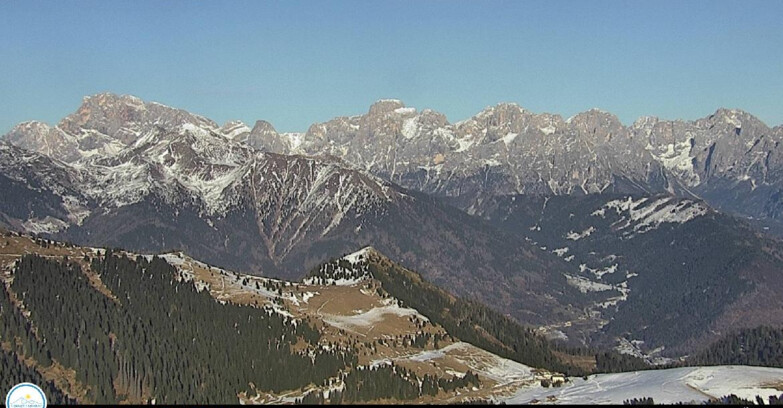 Webcam Passo Brocon-Marande - Brocon Pass and Pale di S.Martino 