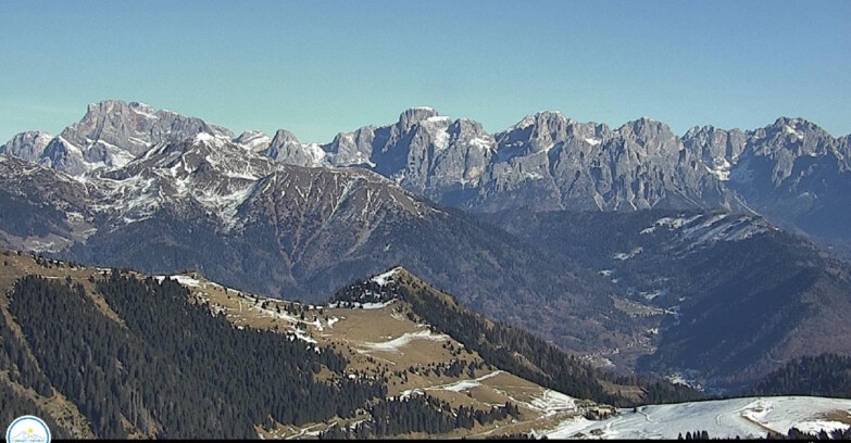 Webcam Маранде - Brocon Pass and Pale di S.Martino 