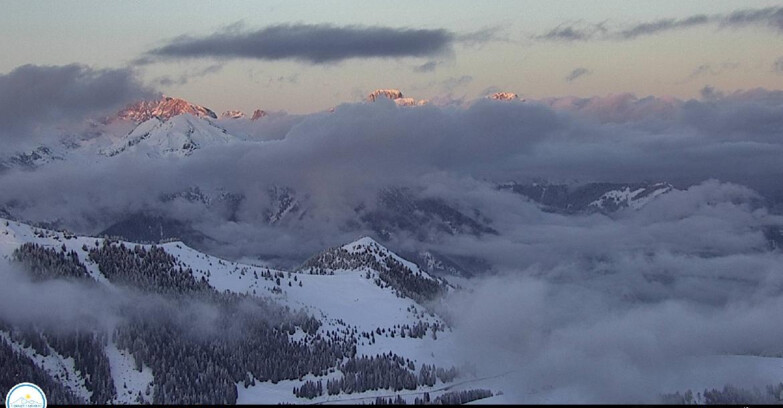 Webcam Passo Brocon-Marande - Brocon Pass and Pale di S.Martino 