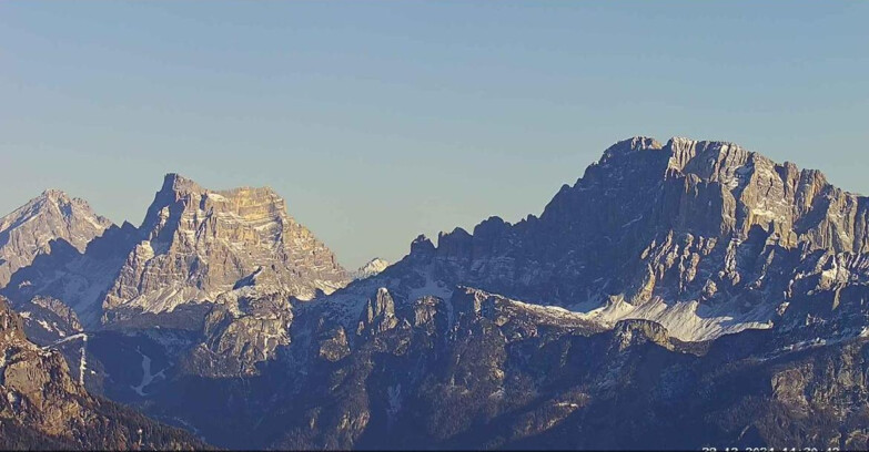 Webcam Passo San Pellegrino-Falcade - Pelmo e Civetta