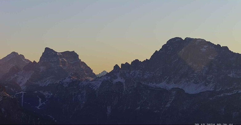 Webcam Passo San Pellegrino-Falcade - Pelmo e Civetta