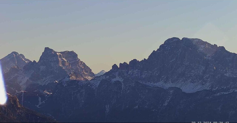 Webcam Passo San Pellegrino-Falcade - Pelmo e Civetta