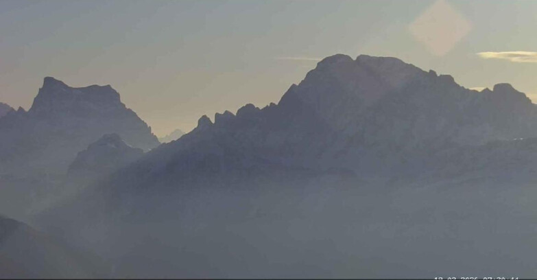 Webcam Passo San Pellegrino-Falcade  - Pelmo e Civetta