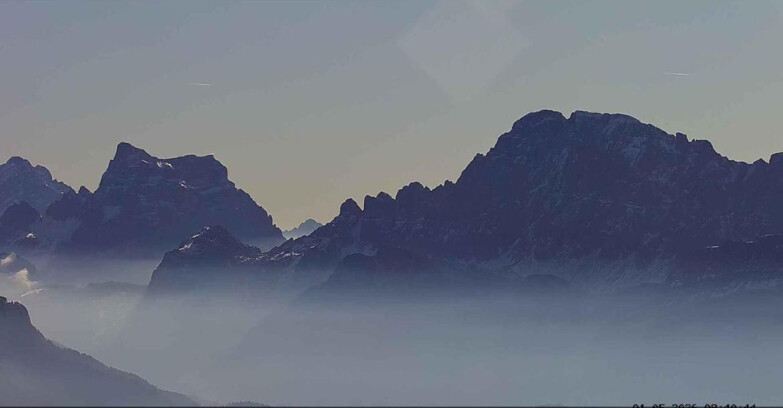 Webcam Passo San Pellegrino-Falcade  - Pelmo e Civetta