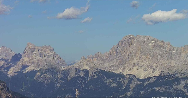 Webcam Passo San Pellegrino-Falcade  - Pelmo e Civetta