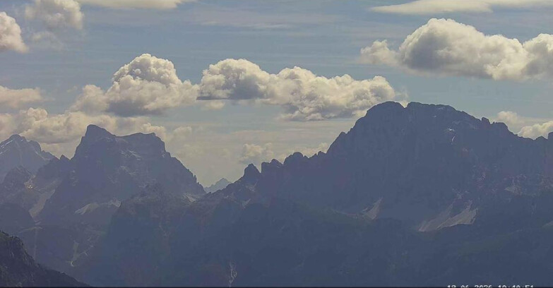 Webcam Passo San Pellegrino-Falcade - Pelmo e Civetta