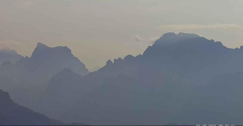 Webcam Passo San Pellegrino-Falcade  - Pelmo e Civetta
