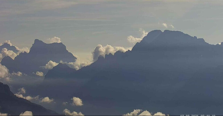 Webcam Passo San Pellegrino-Falcade - Pelmo e Civetta