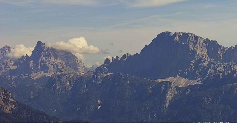 Webcam Passo San Pellegrino-Falcade  - Pelmo e Civetta