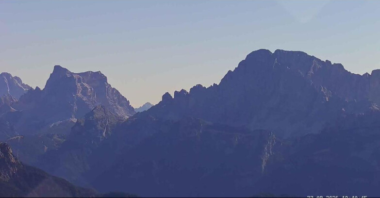 Webcam Passo San Pellegrino-Falcade  - Pelmo e Civetta