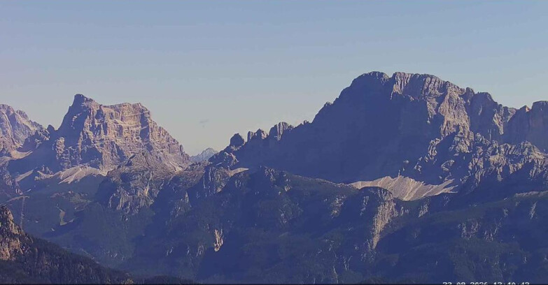 Webcam Passo San Pellegrino-Falcade  - Pelmo e Civetta