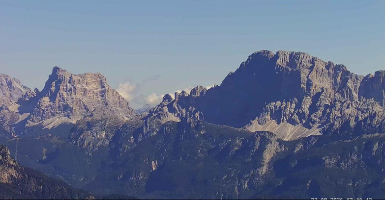 Webcam Passo San Pellegrino-Falcade  - Pelmo e Civetta