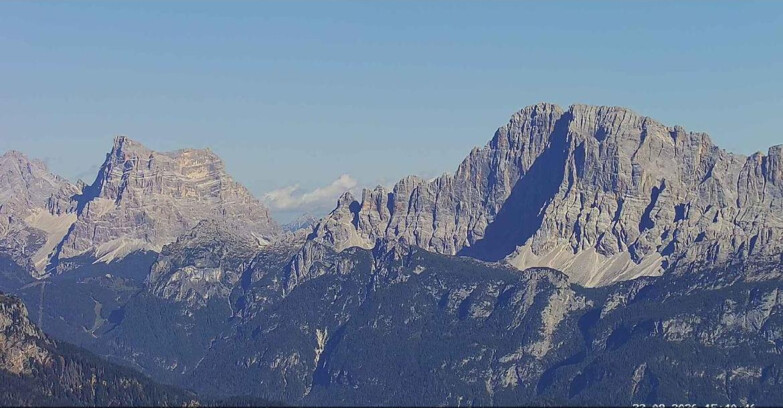 Webcam Passo San Pellegrino-Falcade  - Pelmo e Civetta