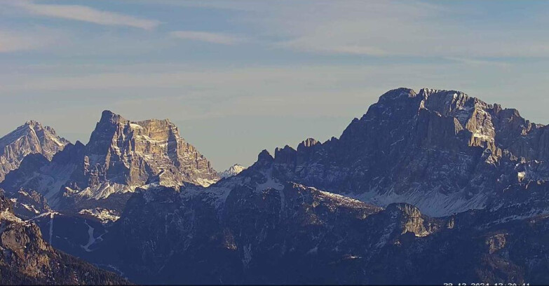 Webcam Passo San Pellegrino-Falcade - Pelmo