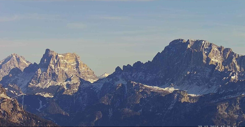 Webcam Passo San Pellegrino-Falcade - Pelmo