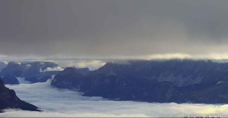 Webcam Passo San Pellegrino-Falcade  - Pelmo