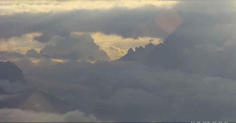Webcam Passo San Pellegrino-Falcade  - Pelmo