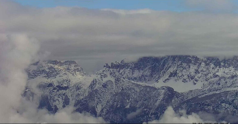 Webcam Passo San Pellegrino-Falcade  - Pelmo