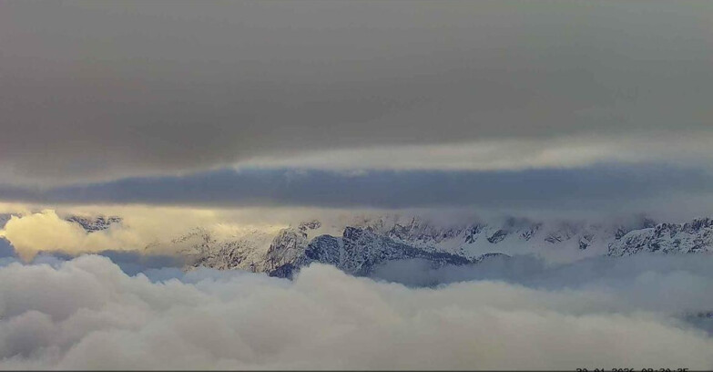 Webcam Passo San Pellegrino-Falcade  - Pelmo