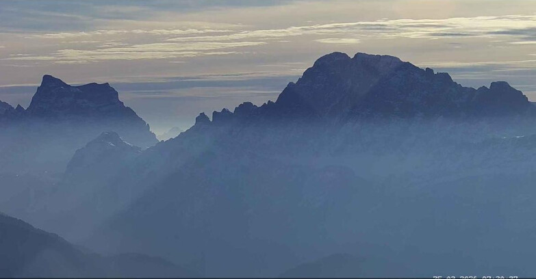 Webcam Passo San Pellegrino-Falcade  - Pelmo