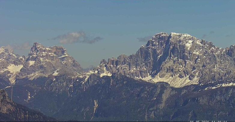 Webcam Passo San Pellegrino-Falcade - Pelmo
