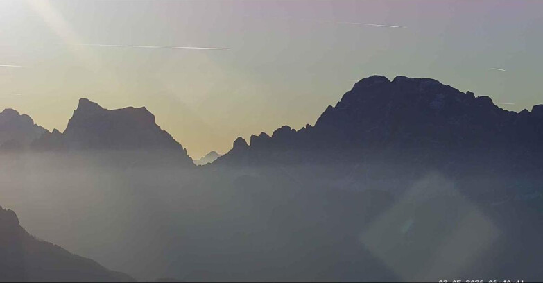 Webcam Passo San Pellegrino-Falcade - Pelmo