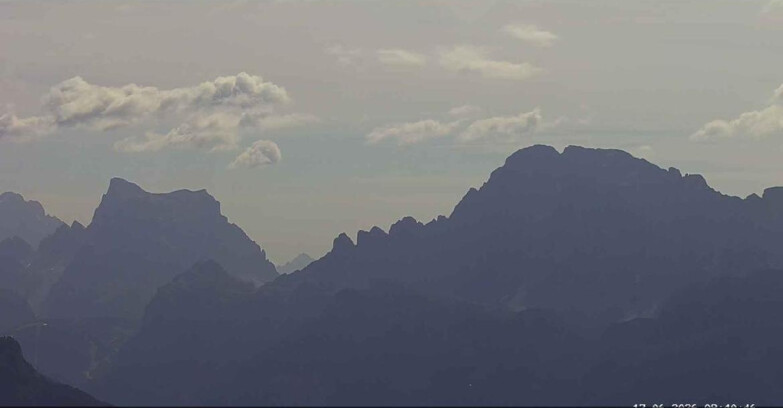 Webcam Passo San Pellegrino-Falcade - Pelmo