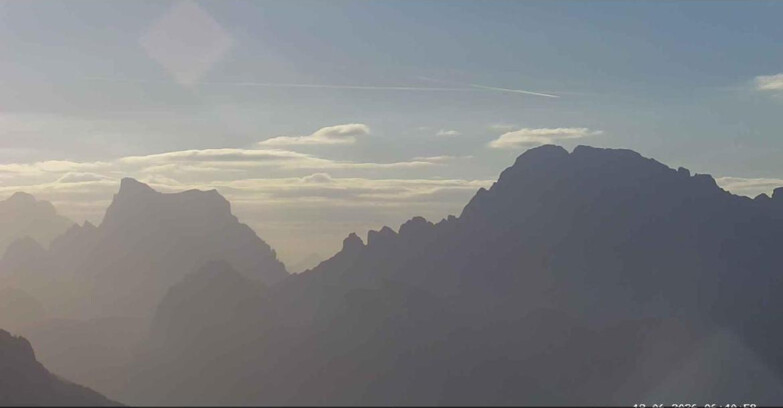 Webcam Passo San Pellegrino-Falcade  - Pelmo
