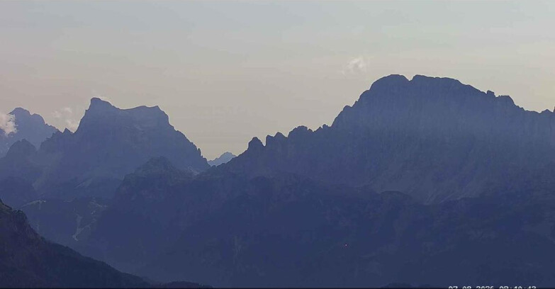 Webcam Passo San Pellegrino-Falcade  - Pelmo