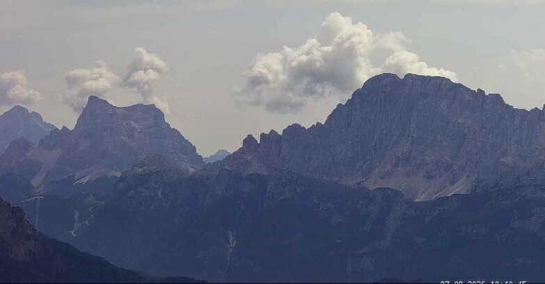 Webcam Passo San Pellegrino-Falcade  - Pelmo