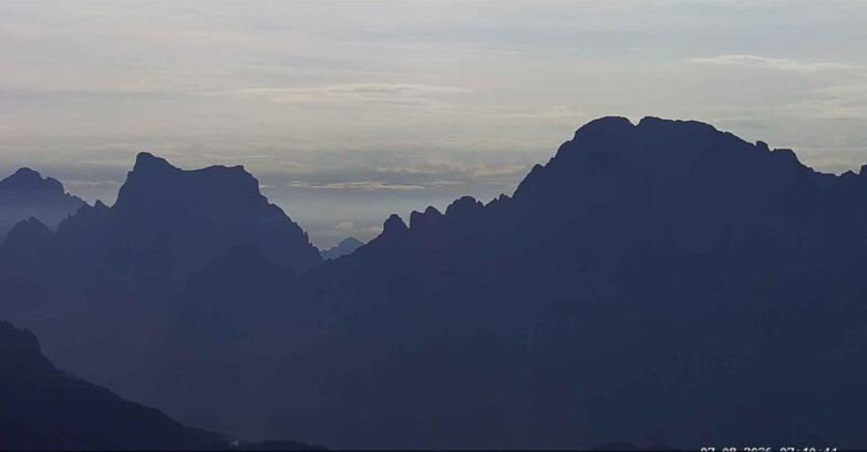 Webcam Passo San Pellegrino-Falcade  - Pelmo