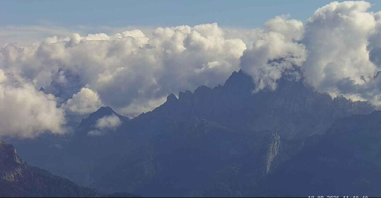Webcam Passo San Pellegrino-Falcade - Pelmo