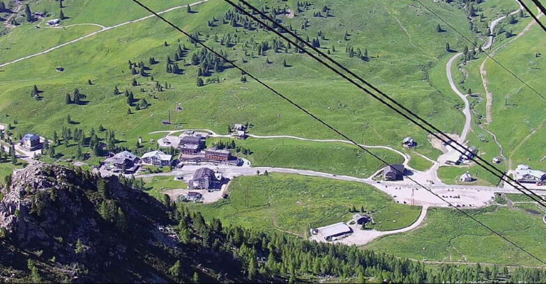 Webcam Passo San Pellegrino-Falcade  - Passo San Pellegrino