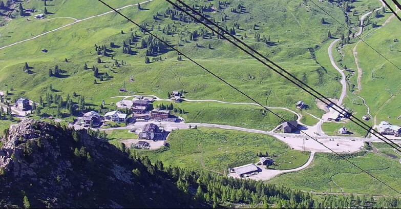 Webcam Passo San Pellegrino-Falcade  - Passo San Pellegrino