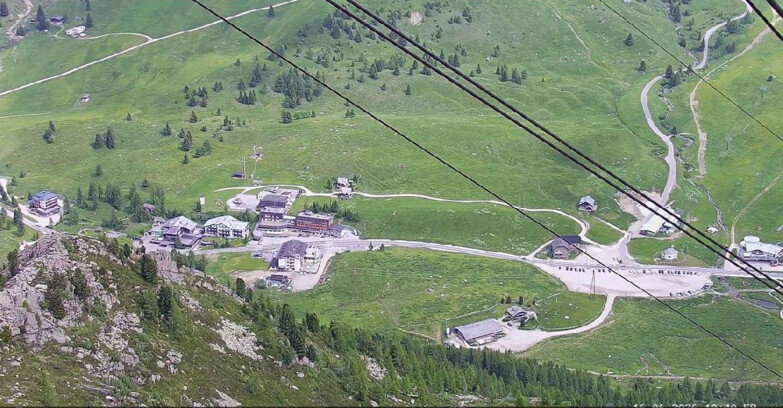 Webcam Passo San Pellegrino-Falcade  - Passo San Pellegrino