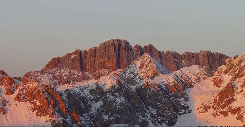 Webcam Passo San Pellegrino-Falcade - Marmolada