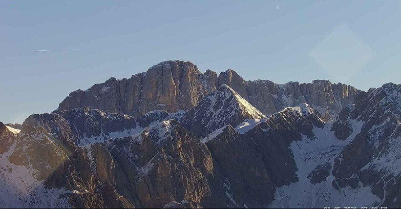 Webcam Passo San Pellegrino-Falcade - Marmolada