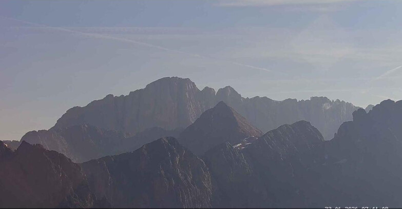 Webcam Passo San Pellegrino-Falcade  - Marmolada