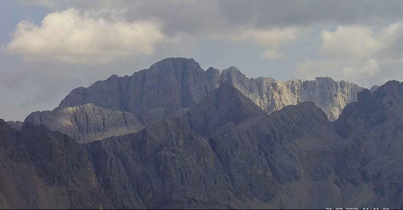 Webcam Passo San Pellegrino-Falcade - Marmolada
