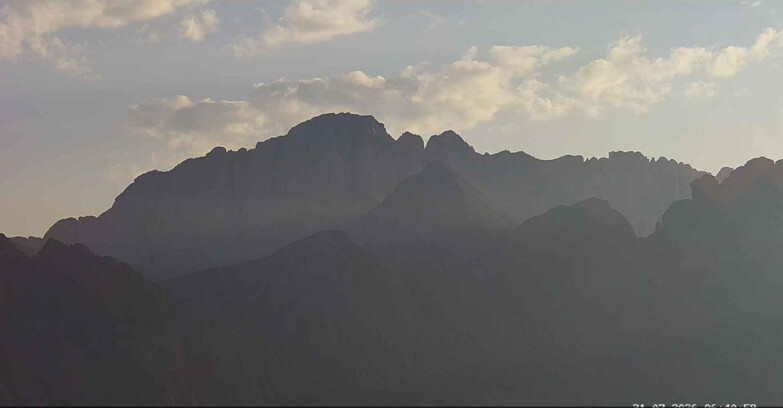 Webcam Passo San Pellegrino-Falcade - Marmolada